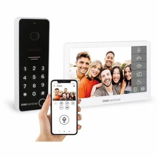 SCS SENTINEL CodeVisio Wi-Fi Connected Video-Intercom met Codeklavier