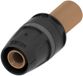 Tece TECElogo-Push knelfitting, bronze-silicon bronze, dimension 16 x 15 mm, 8730100