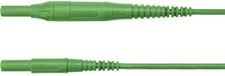 Schützinger Câble de mesure Fiche 4 mm Fiche 4 mm 150,00 cm Vert 1 pièce(s)