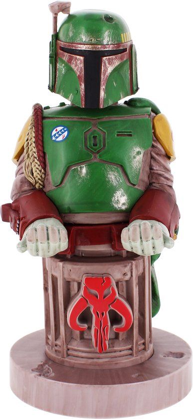 Exquisite Gaming Cable Guys - Boba Fett Phone Holder & Controller Stand - 8 inch - Multi-color