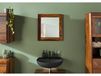 Miroir 60x3x65 en bois de Sheesham noisette laqué TORONTO #314