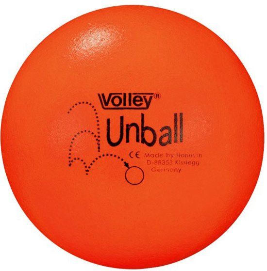 Volley Unball Foambal 21 cm - Oranje