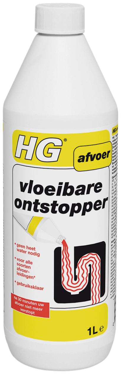 HG Vloeibare ontstopper 1L DUO - wit