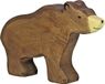 Holztiger Bruine Beer Houten Figuur
