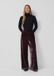 s.Oliver Pantalon ample en velours côtelé avec ceinture élastique et jambes évasées