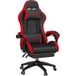 Chaise de jeu noir et rouge