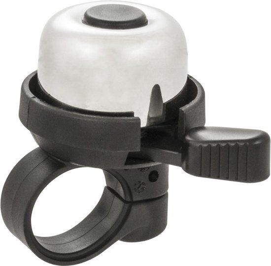 M-Wave Fietsbel Bella Zilver/zwart 33 Mm