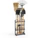 Vevor Râtelier de jardin 410x275x610mm Porte-outils d'angle Noir