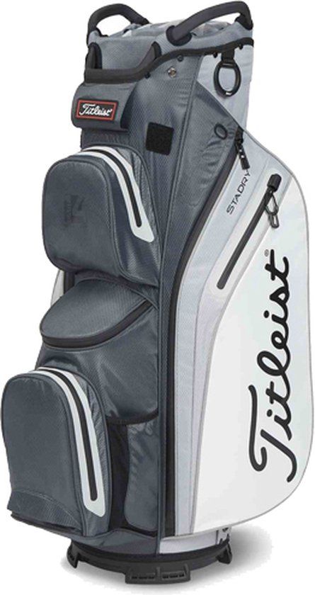 Titleist Cart 14 StaDry Waterproof Cartbag - Grijs/Lichtgrijs