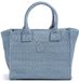 PINKO BEACH SHOPPER MINI Blauw Jute