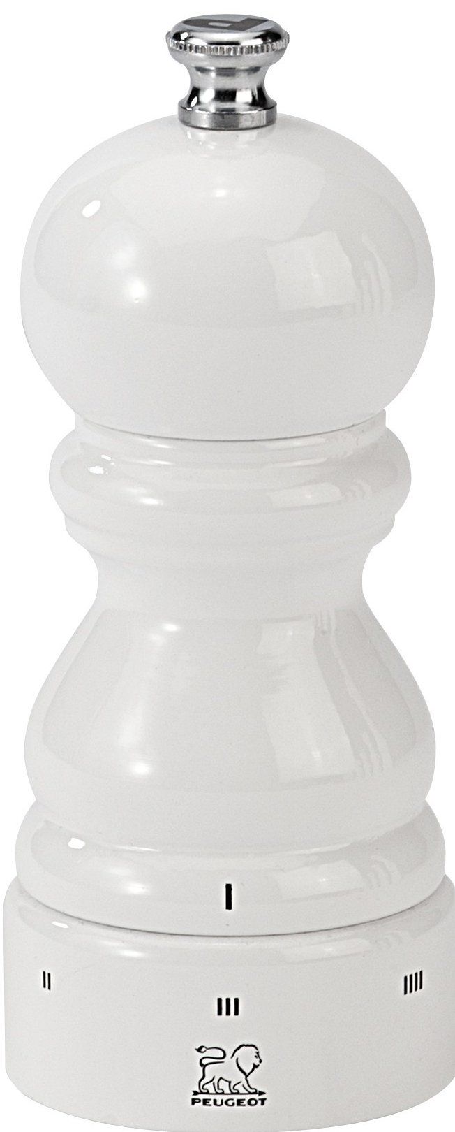 PEUGEOT Paris U Select Zoutmolen Laqu Ã Blanc 12 cm Wit - 4006950027797