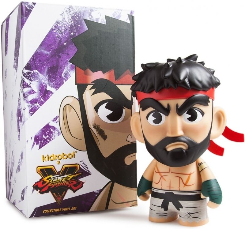 Kidrobot Street Fighter V: Hot Ryu Medium Figure - 0883975143909