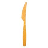 140 stuks premium messen 17,3 cm natuurlijke vezel