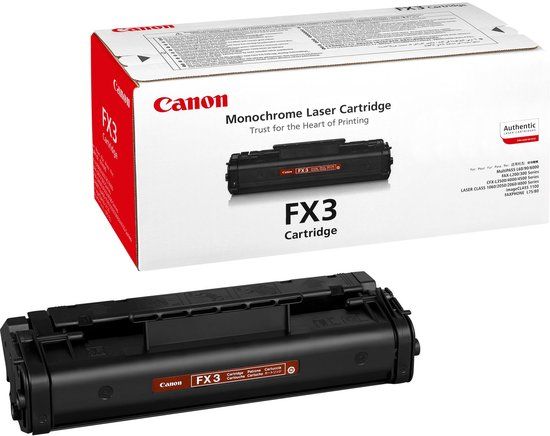 Canon FX-3 Zwart Origineel Tonercartridge