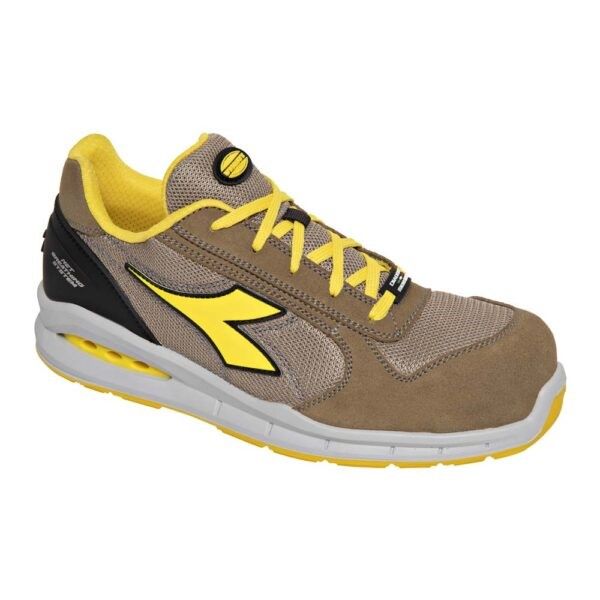 Diadora Werkschoen Run NET AB LOW S1PS 181146 | Wind Gray/Aluminum C8701 | Maat 39