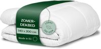 Merkloos / Sans marque PromoHome Zomerdekbed 140x200cm – Licht 150 g/m², Ademend en Anti-allergisch Microvezel met OEKO-TEX Certificering