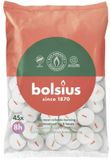 Bolsius Theelichten Wit 8 branduren - 2 x 45 stuks - Voordeelverpakking