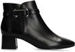 No Stress - Femme - Bottines en cuir noir à talon - Taille 42