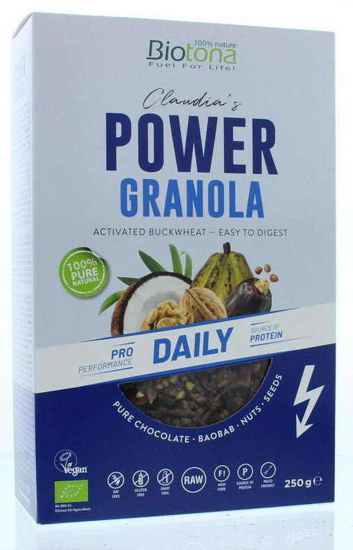 Biotona Power granola daily bio 250gr