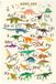 Reinders Poster Dino ABC - 91,5 x 61 - Papier
