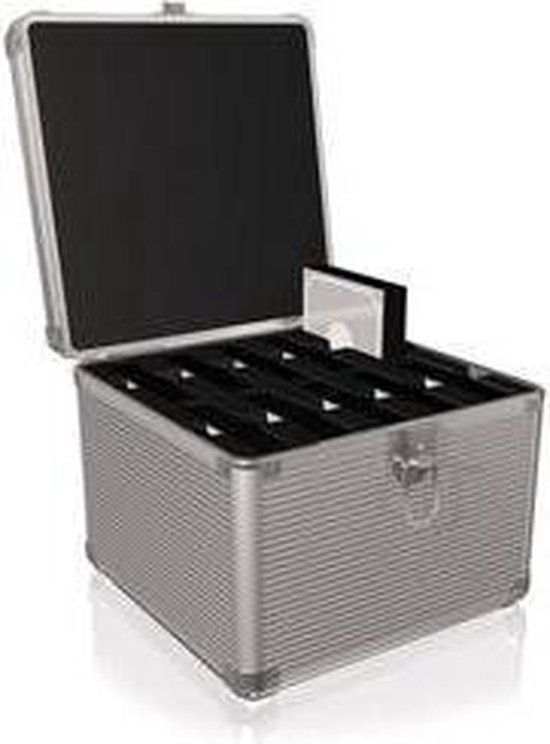 Icy Box IB-AC628 case voor opslagstations Suitcase case Aluminium Zilver