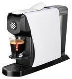 OEM Espressomachine met padhouder, mat wit, 0,8 liter reservoir, geschikt voor 123 pads