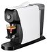 OEM Espressomachine met padhouder, mat wit, 0,8 liter reservoir, geschikt voor 123 pads