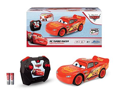 Jada Toys RC Cars 3 Lightning McQueen Turbo Racer - 2023 Model