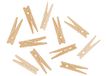 INNSPIRO Kleine wasknijpers van natuurlijk hout, 48 x 7 mm, 48 stuks