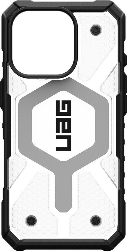 Urban Armor Gear UAG Pathfinder MagSafe Hoesje voor iPhone 16 Pro - Transparant