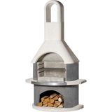 Buschbeck Stockholm Barbecue Haard Houtskool + brandhout Bruin, Koper, Wit
