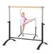 VEVOR Balletstang, 4 ft barre bar voor thuis, vrijstaande draagbare ballet-stretchende dansbars, in hoogte verstelbaar, anti-wiebelen, fitness, gym, studio-apparatuur, voor Pilates Balance Workout