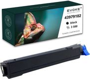 Evoke Toner Cartridge OKI 43979102 Zwart