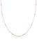 Elli - Halsketting - Dames Eenzaam met Kristallen in 925 Sterling Zilver - Dames