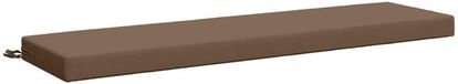vidaXL Bankkussen SOEST 100% Polyester Taupe 150 x 40 x 8 cm