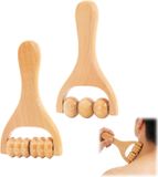 Rouleau de massage en bois