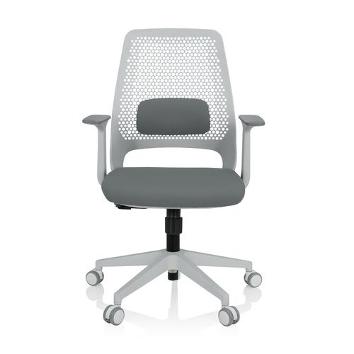 HJH OFFICE PARFERIO W - Thuisgebruik bureaustoel Grijs - Stof
