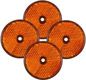 Benson Reflector - 4x - Oranje - 60mm - Rond