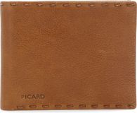 Picard Ranger 1 Portemonnee RFID-bescherming Leer 11.5 cm - Mannen - Horizontaal - cognac