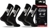 Tape Design Double Pack Allround Classic Lange Sokken Zwart EU 37-48 Man