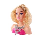 MELODY - Blond Kaphoofd - Roze - Plastic - Inkleurbare Decors - Pop - Kinder Speelgoed - Vanaf 3 jaar