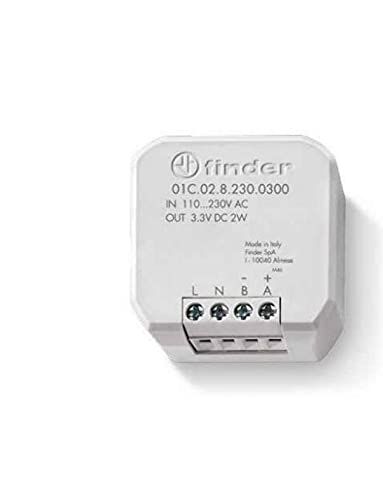 FINDER Voeding voor chronothermostaat BLISS WIFI 01C.02.8.230.0300 01C0282300300