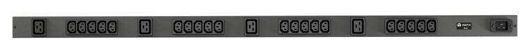 Vertiv Geist rPDU, Basic, 0U, Vertical, Black, 24 AC Outlets, C13, C19, C20 Input, 230V, 16A