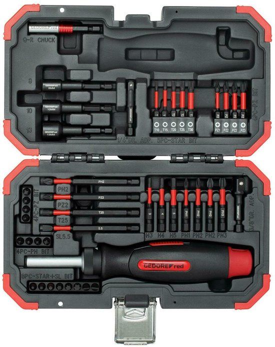 GEDORE RED R33003043 43-delige torsie bitset