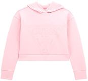 Guess Meisjes Sweatshirt met Capuchon - Roze - 8 jaar