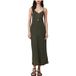 AllSaints Bryony Robe Rifle Green Taille : 12