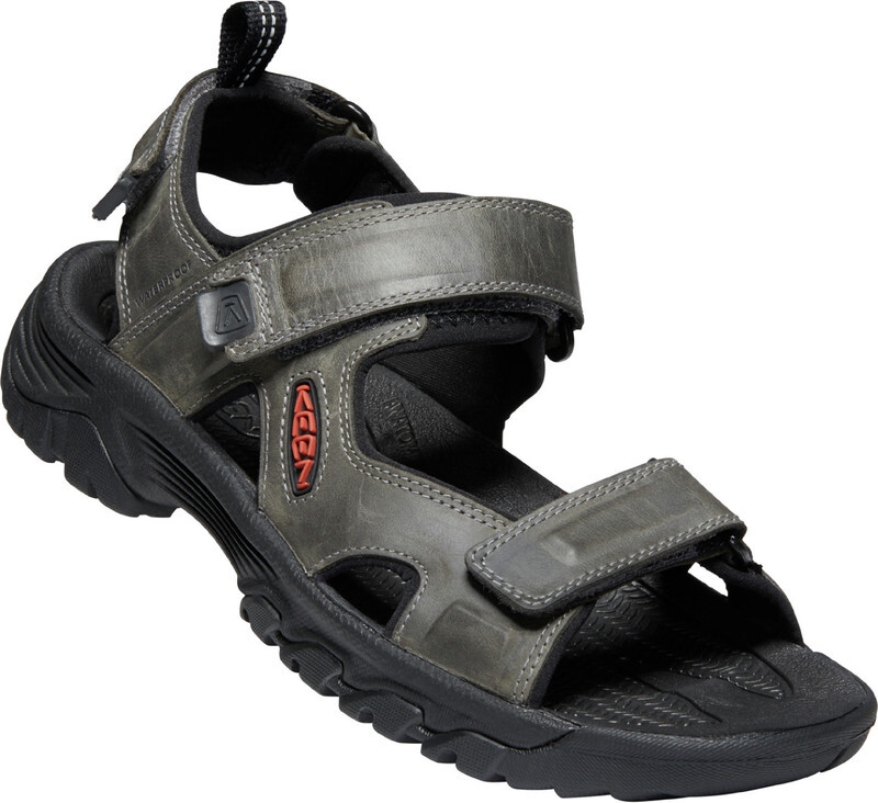 KEEN Targhee III Open teen Sandalen Heren, grey/black 2020 US 10,5 | EU 44 Trekking & Wandelsandalen