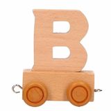 T & F creations Lettre en bois Train B