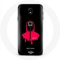 Maniacase Etui voor Samsung Galaxy S5 Inktvis Game masker vierkant