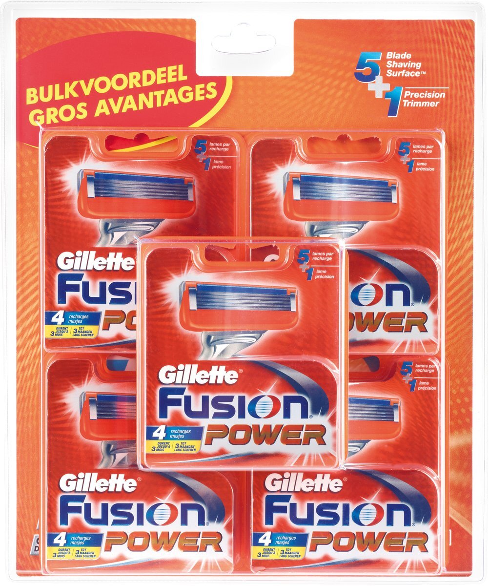 Gillette Fusion Power - 20 stuks - Scheermesjes